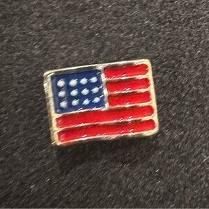 Origami Owl American Flag Mini Floating Charm